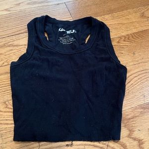 Katie J black tank top